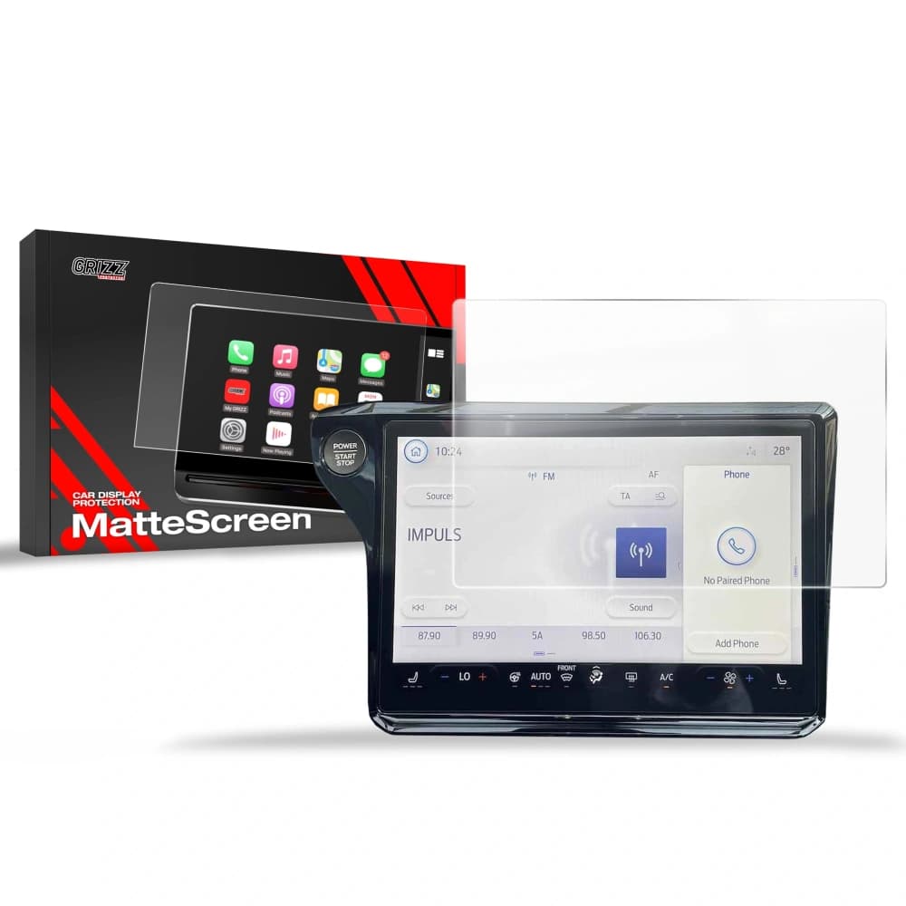 Matte GrizzGlass CarDisplay Protection Ford Puma 12" 2024-2025 - 1