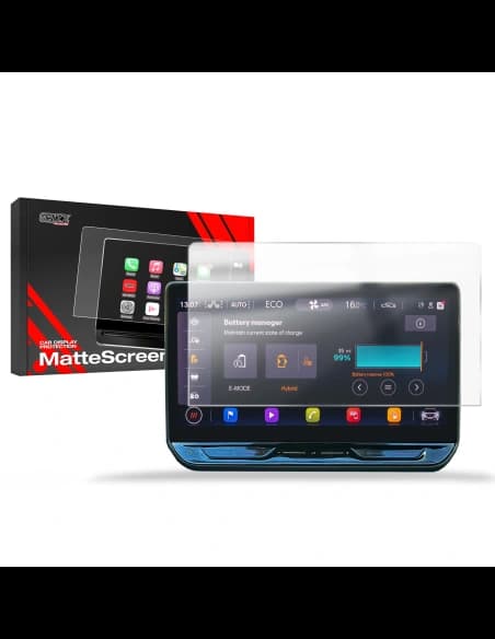 Matte GrizzGlass CarDisplay Protection Seat Leon 4 12,9" Facelift 2024-2025