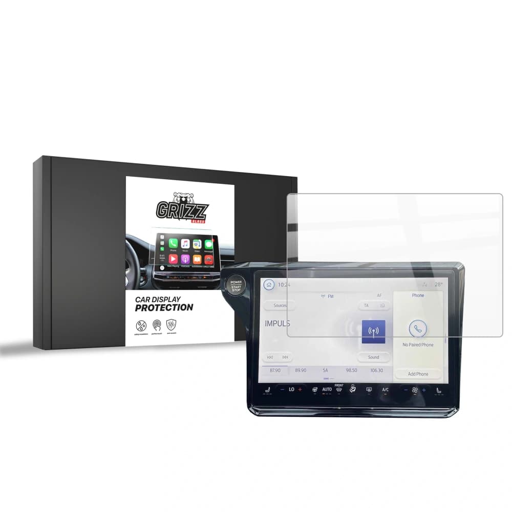 Ceramic GrizzGlass CarDisplay Protection Ford Puma 12" 2024-2025 - 1