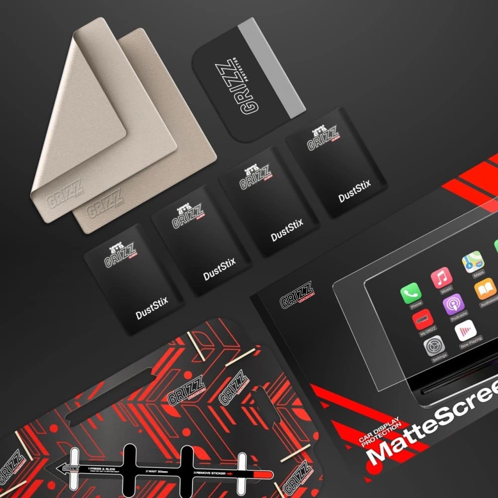 GrizzGlass CarDisplay MatteScreen Easy Mercedes GLC X254 2022-2024 - 8