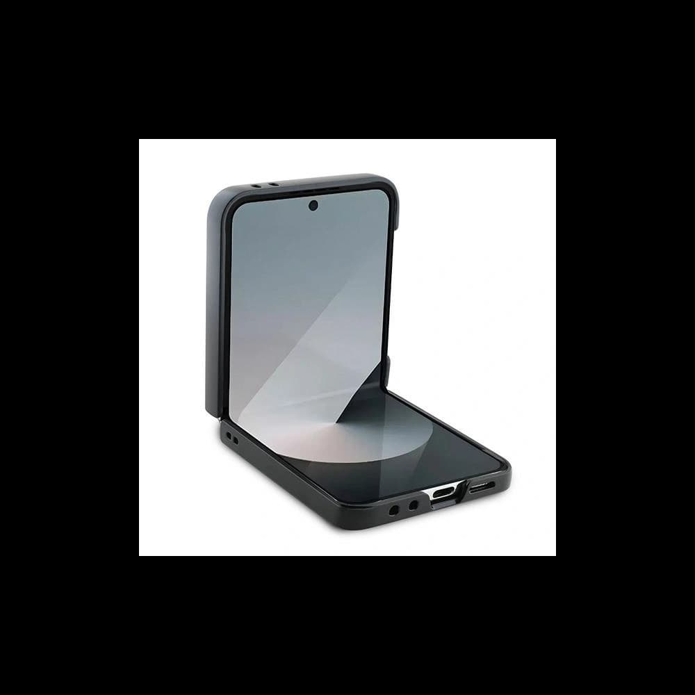 Mercedes MEHMZF623RBGVK Samsung Galaxy Z Flip 6 / 7 FE Bőr Fa Imitáció MagSafe fekete - 4