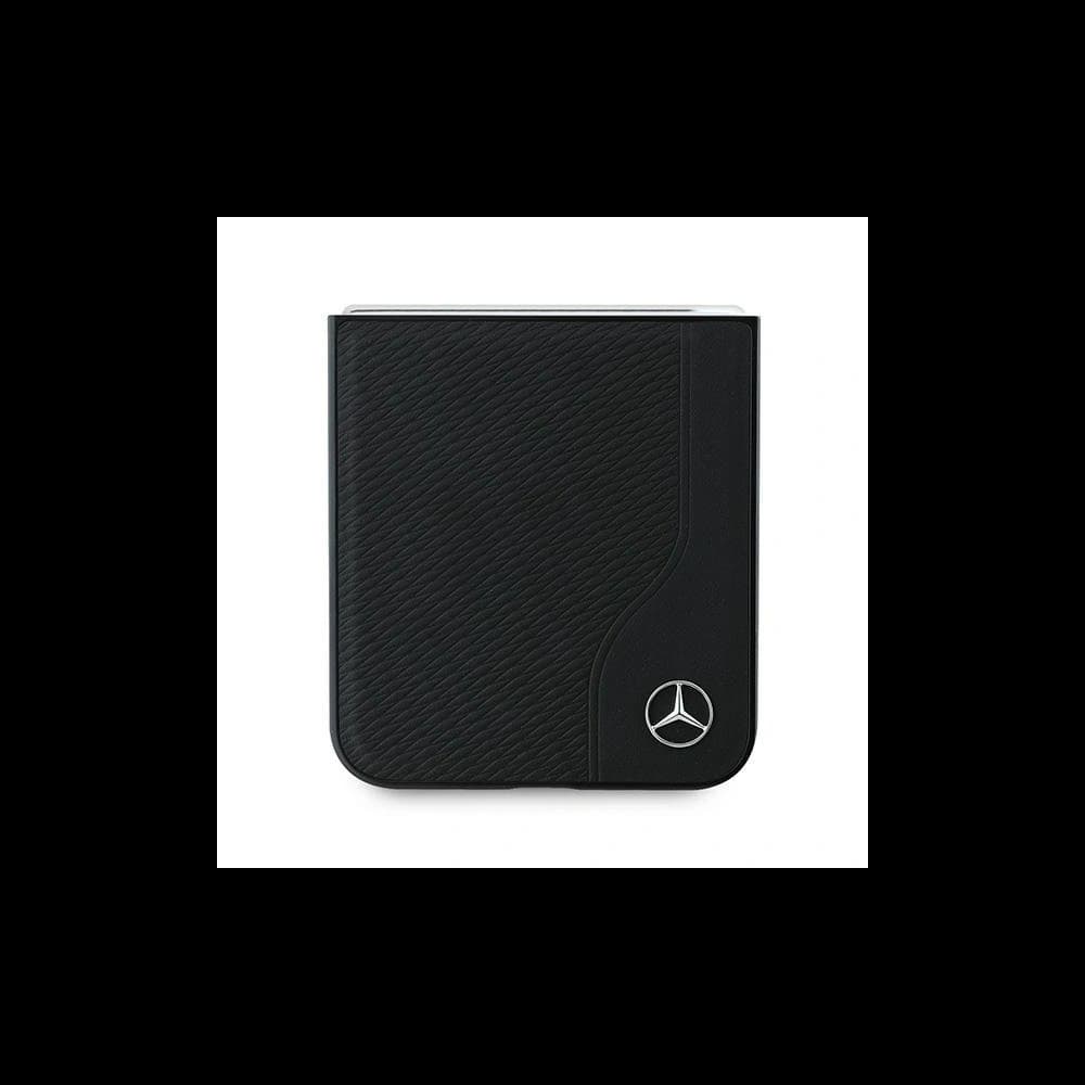 Mercedes MEHMZF623RBGVK Samsung Galaxy Z Flip 6 / 7 FE Bőr Fa Imitáció MagSafe fekete - 5