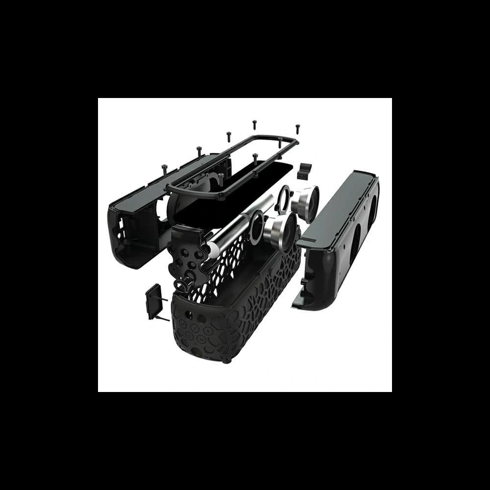 4smarts Bluetooth Végtelen Nyár hangszóró napenergiával, fekete színben - 5