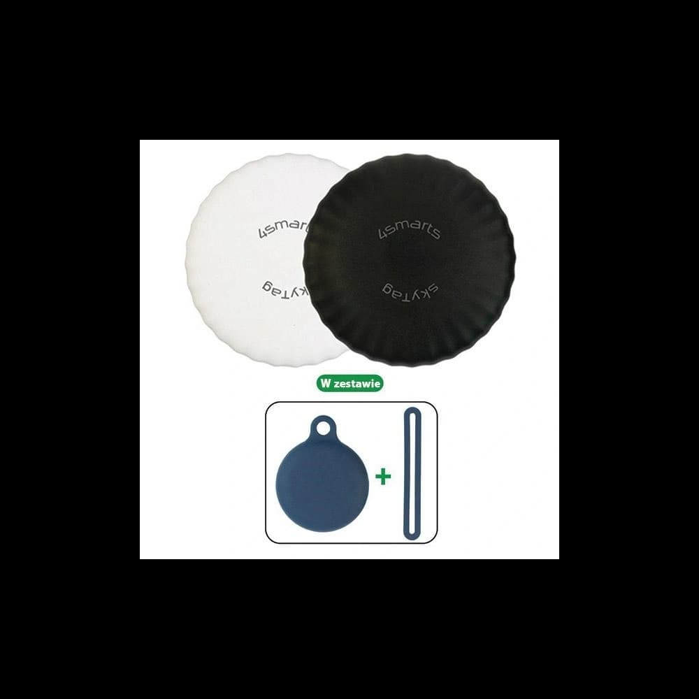 Lokalizátor 4smarts Location Finder SkyTag Slim Set Černá + Bílá - 1