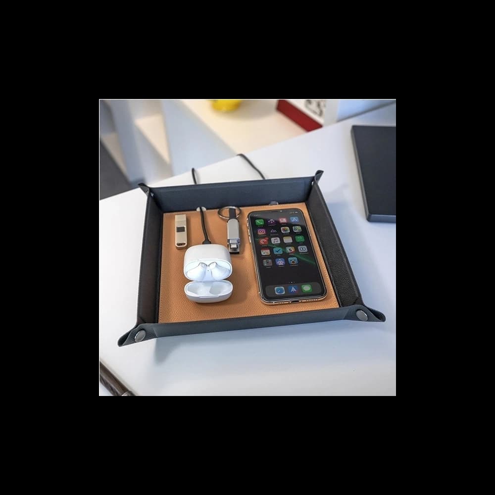 4smarts Organizer with inductive charger 15W grey cream/grey creme - 8