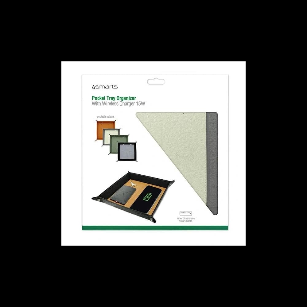 4smarts Organizer with inductive charger 15W grey cream/grey creme - 10