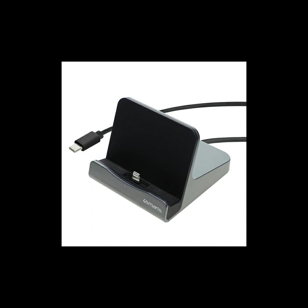 Dokovací stanice pro tablety 4smarts VoltDock Lightning 20W Gunmetal - 1