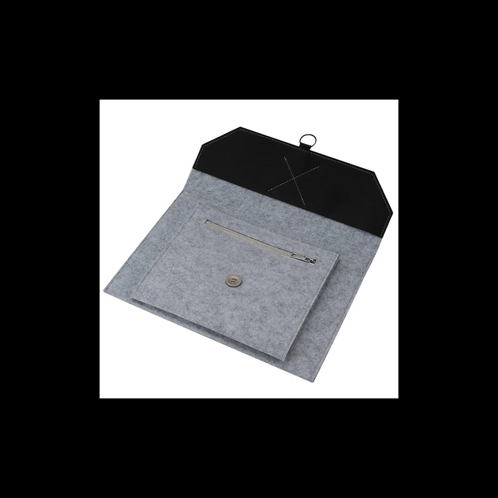 4smarts Laptop-/Tablet-Ständer Tasche FoldStand ErgoFix 13' grau/silber - 4