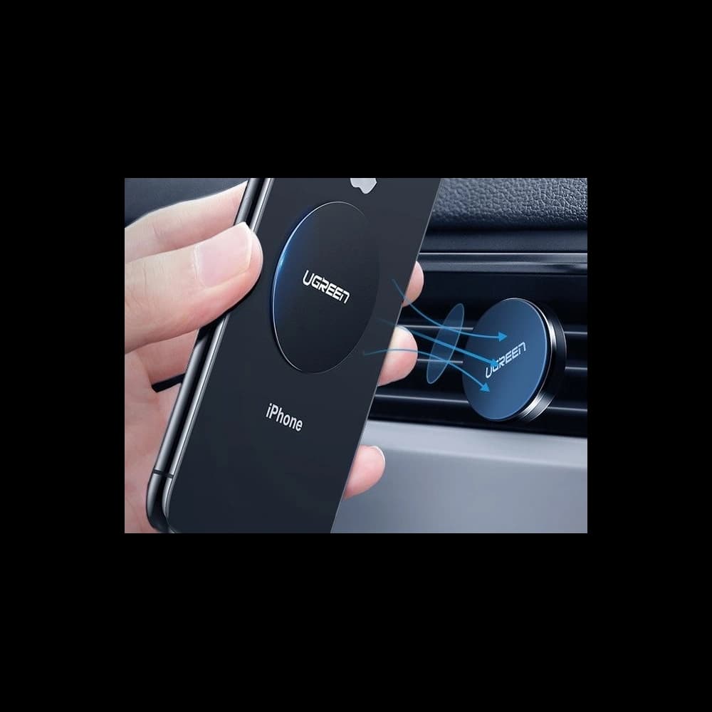 UGREEN fémlemez bőr bevonattal, mágneses tartóhoz (2 db) - 3