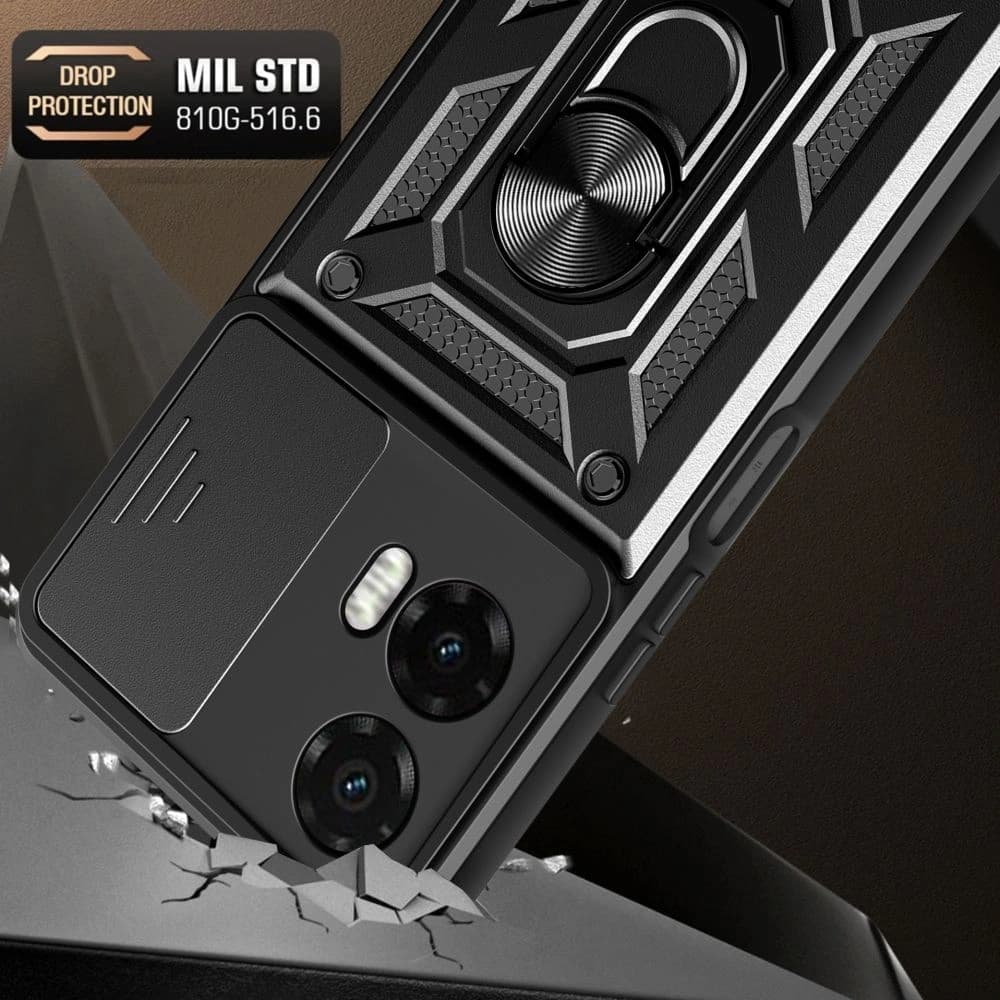 Tech-Protect Camshield Pro Motorola Moto G35 5G Schwarz - 3