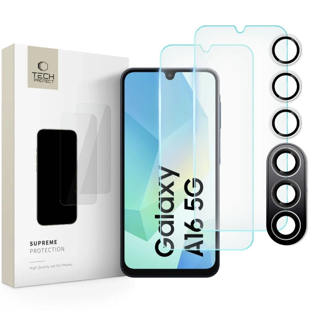 Tech-Protect Supreme Set Samsung Galaxy A16 4G / 5G Clear