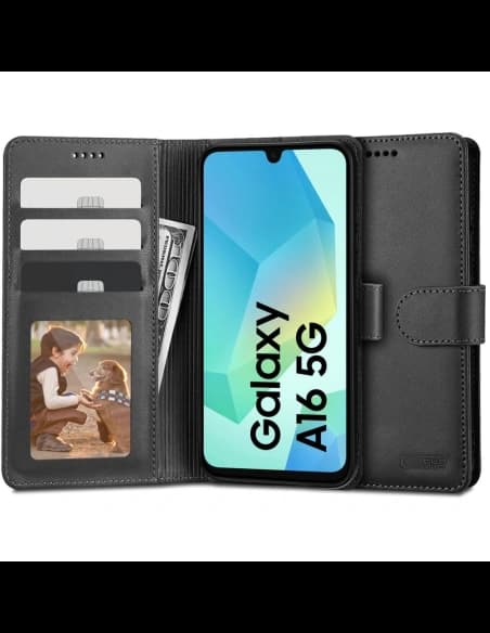 Tech-Protect Wallet Samsung Galaxy A16 4G / 5G Black