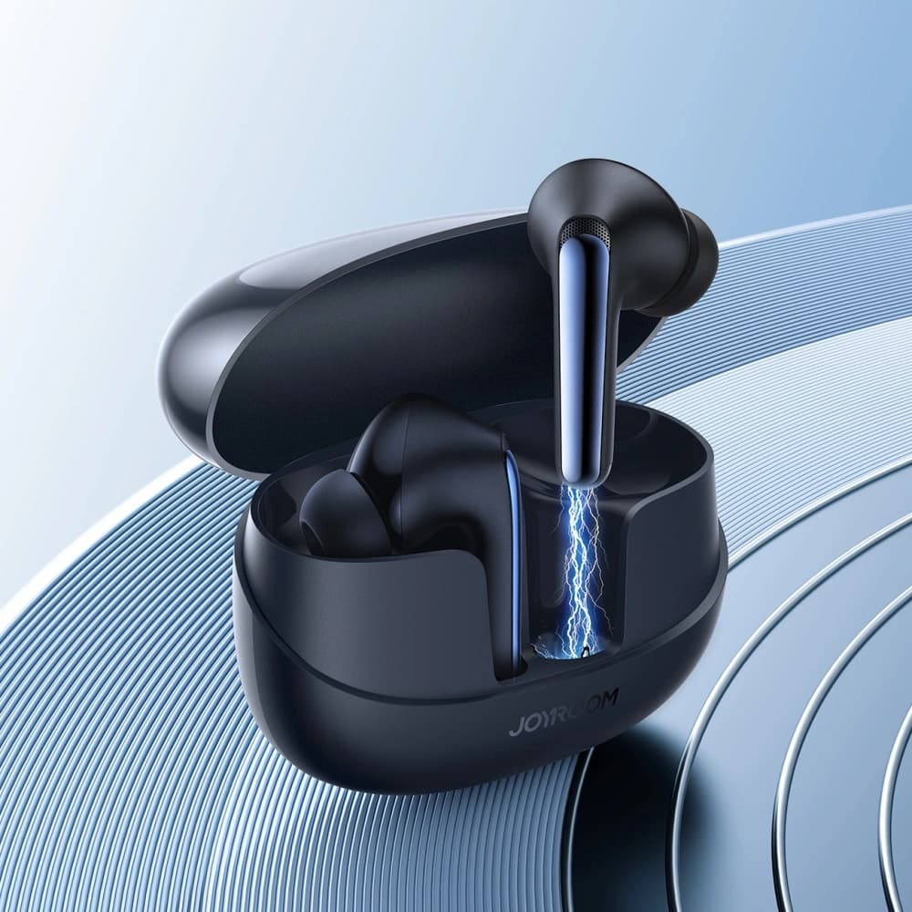 Bezdrátová sluchátka do uší Joyroom Funpods JR-FN2 TWS Bluetooth 5.4 ANC IP54 černá - 11