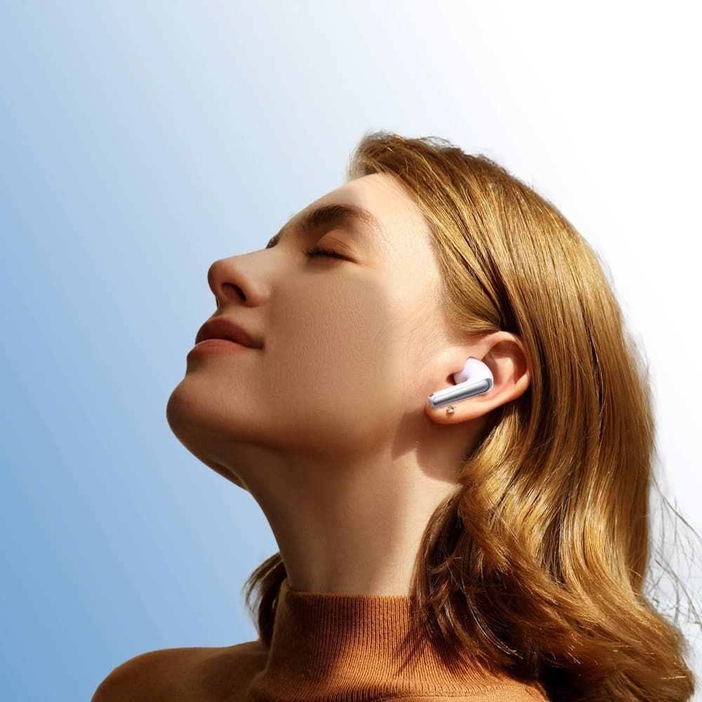 Bezdrátová sluchátka do uší Joyroom Funpods JR-FN2 TWS Bluetooth 5.4 ANC IP54 bílé - 11