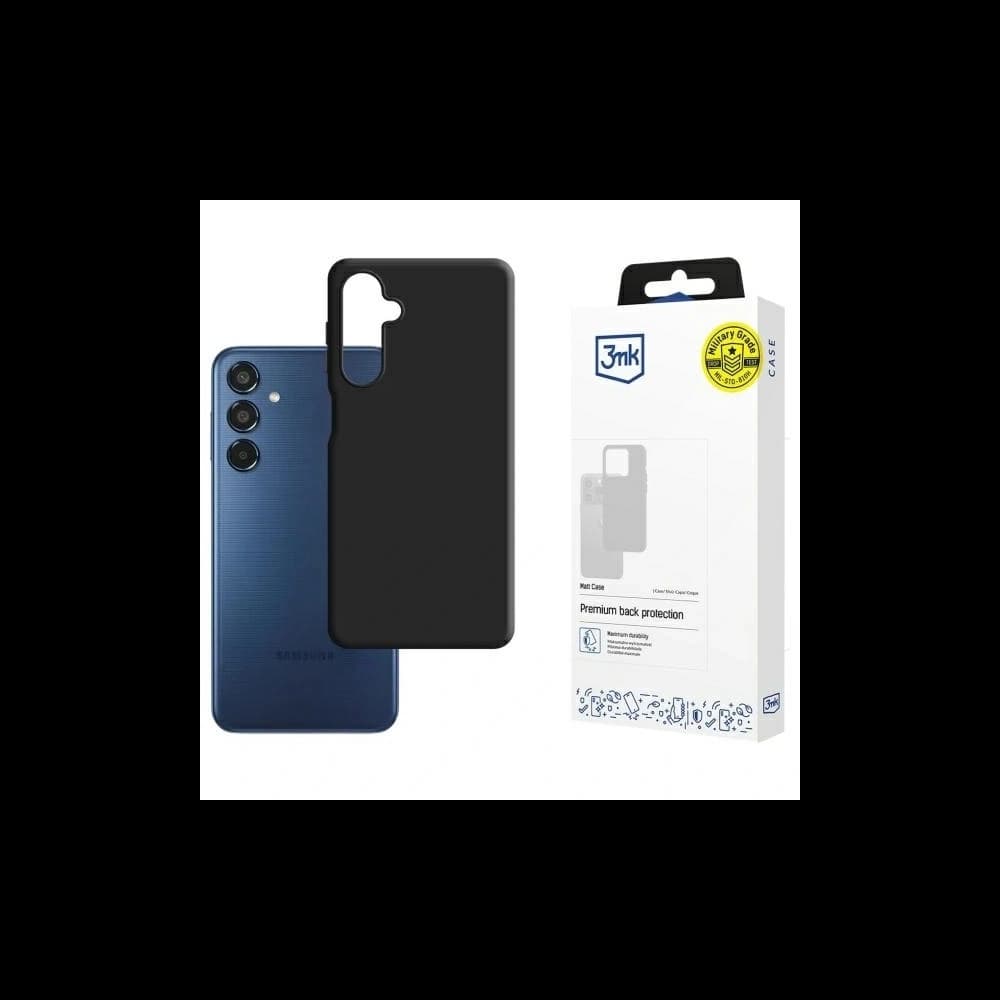 3MK Matt Case Samsung Galaxy M35 5G black - 1