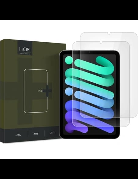 Hofi Glass Pro+ Apple iPad Mini 8.3 6 / 7 2021 / 2024 Klar [2 PACK]