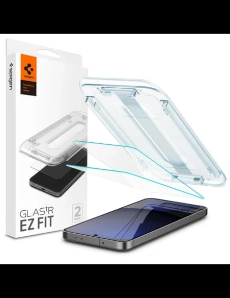 Spigen GLAS.tR ez Fit Samsung Galaxy S24 FE Clear [2 PACK]