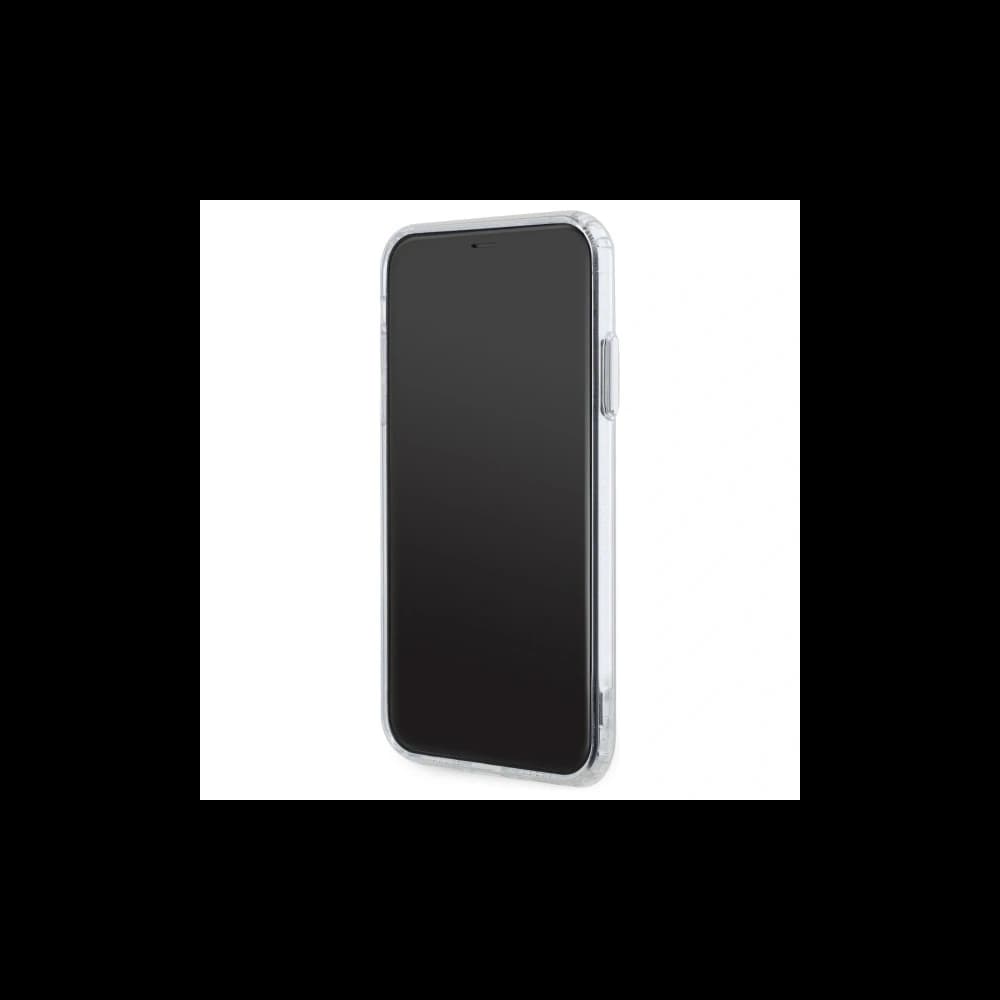 Karl Lagerfeld KLHMN61HLSCHH Apple iPhone 11 / XR hardcase IML Metal Choupette Head MagSafe white - 5