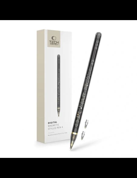 Rysik Tech-Protect Digital Magnetic Stylus Pen 4 Apple iPad Clear/black