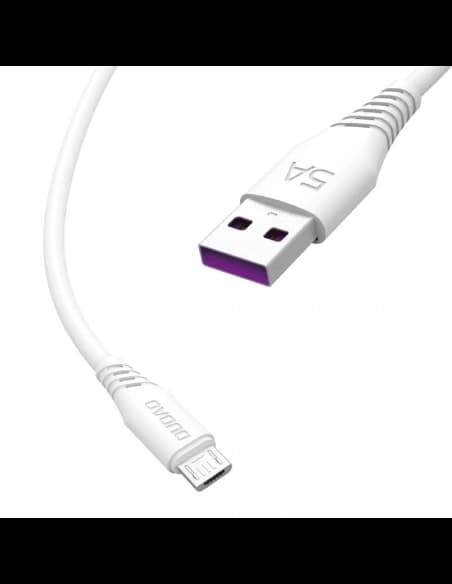 Dudao L2M USB-A / MicroUSB kábel 5A 1m fehér