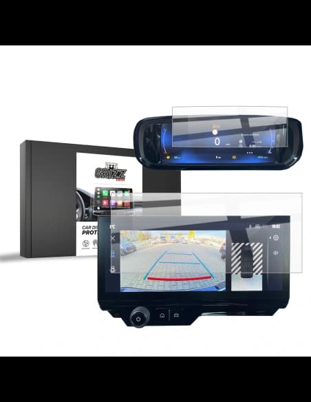 Folia ceramiczna GrizzGlass CarDisplay Protection do Citroen Berlingo 3 10" 2023-2025 [2w1]