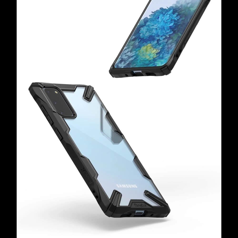 [OUTLET] Case Ringke Fusion-X Samsung Galaxy S20 Schwarz - 3