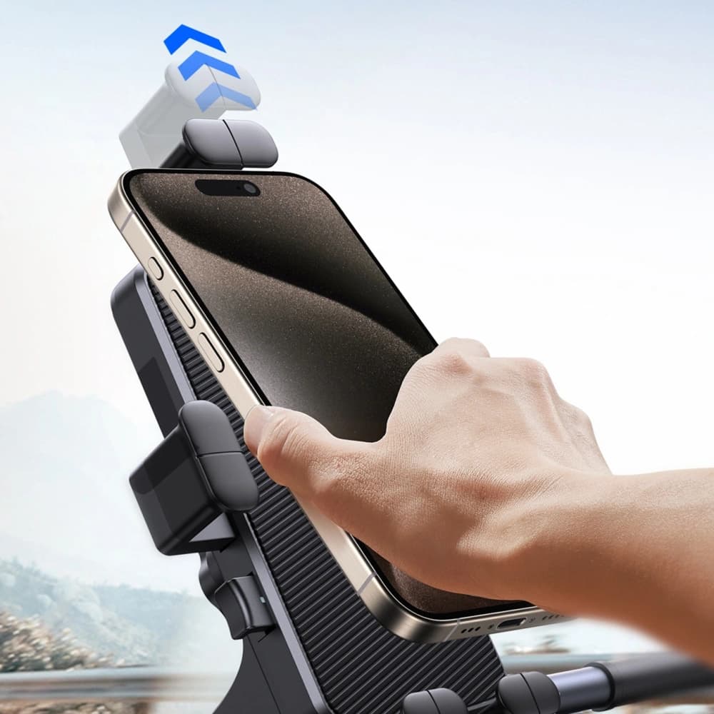 Joyroom JR-OK7 smartphone handlebar mount black - 8