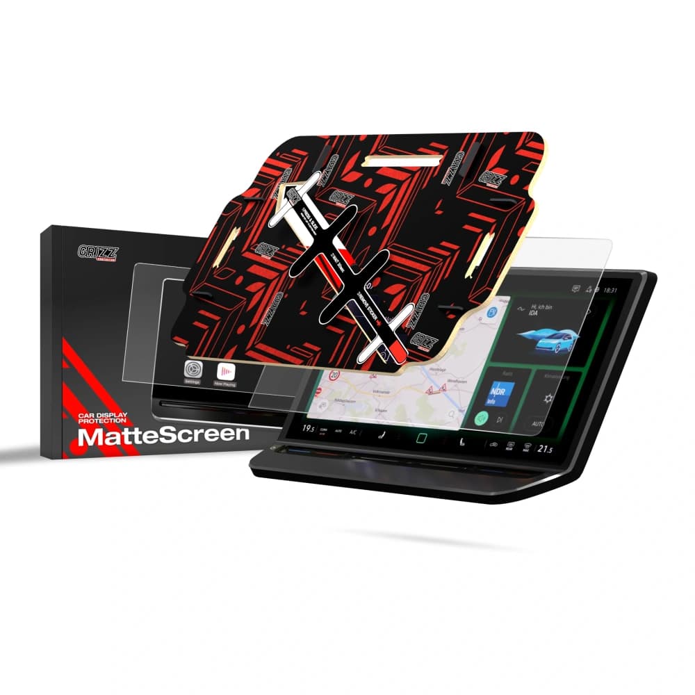 GrizzGlass CarDisplay MatteScreen Easy Volkswagen VW ID.4 Pro 12,9" 2024 - 1