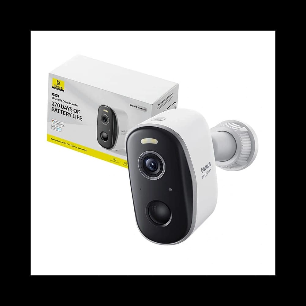 Baseus N1 Plus Kültéri Kamera (Fehér) - 6