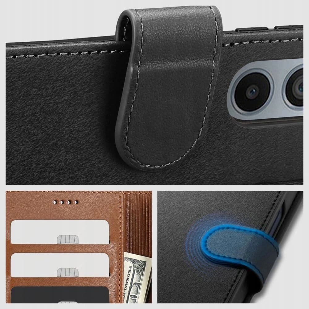 Etui Tech-Protect Wallet Realme C55 černé - 4