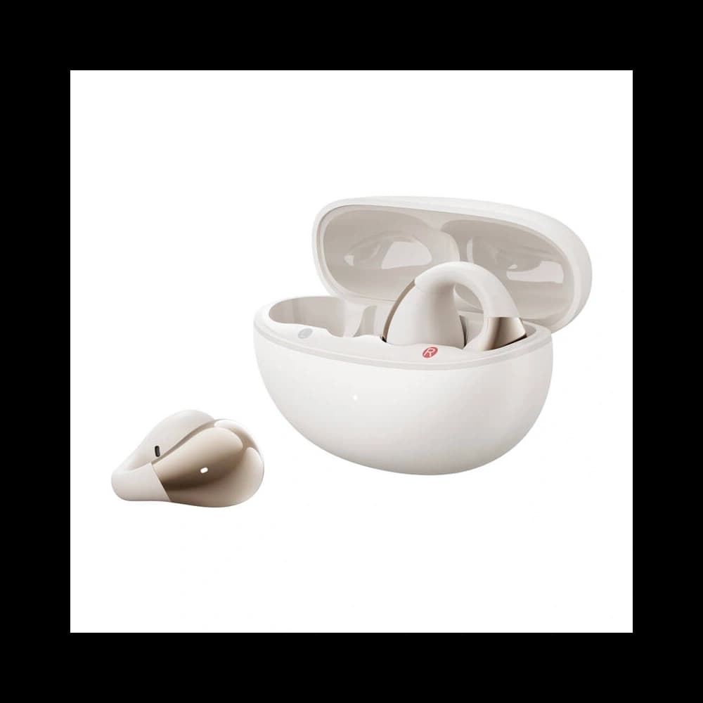 QCY Crossky Clip T33 Bluetooth 5.4 vezeték nélküli fejhallgató (fehér) - 3