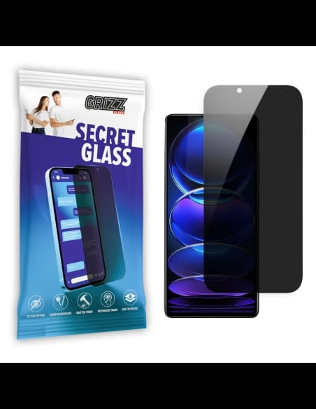 [OUTLET] Privacy glass GrizzGlass Matte SecretGlass for Xiaomi Redmi Note 12 Pro+