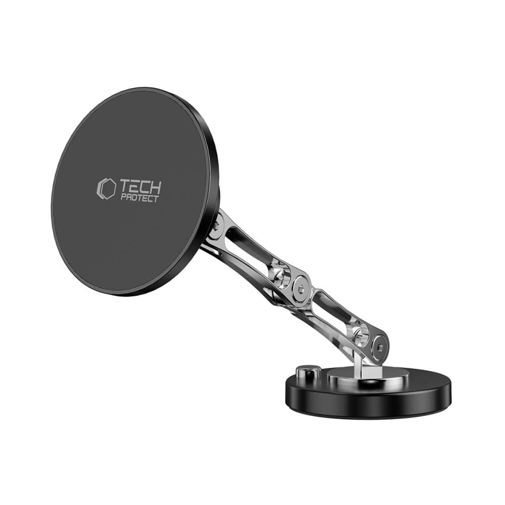 Tech-Protect N57 Magnetic MagSafe Armaturenbrett Auto Halterung & Schreibtisch Telefonständer Schwarz - 3