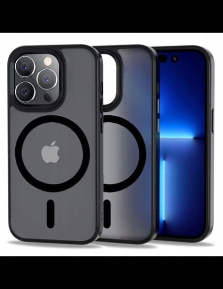 [OUTLET] Etui Tech-Protect Magmat MagSafe Apple iPhone 12 Pro Max Matná černá