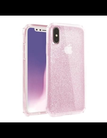 UNIQ Clarion Tinsel iPhone X/XS blush pink