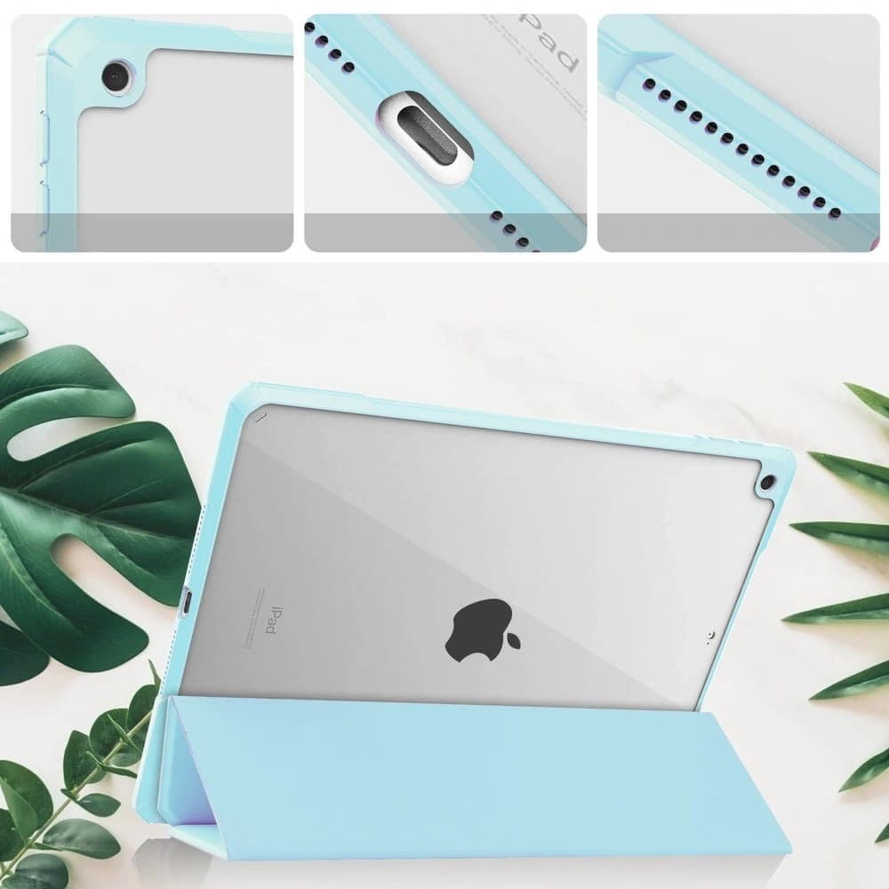 Etui Bizon Case Tab Clear Matt do Apple iPad 9/8/7 10.2 2021/2020/2019 modré - 3