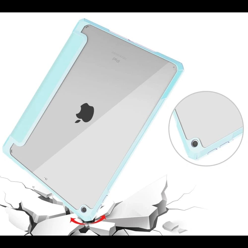 Etui Bizon Case Tab Clear Matt do Apple iPad 9/8/7 10.2 2021/2020/2019 modré - 6