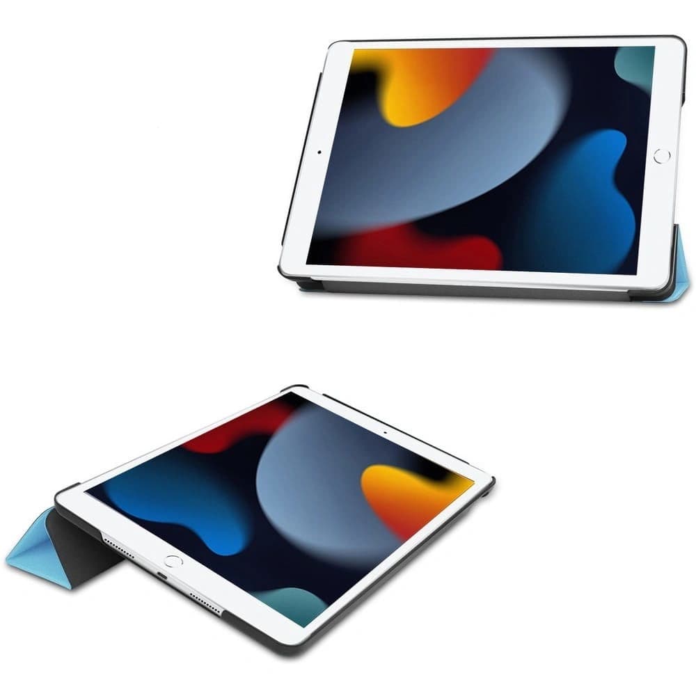 Etui Bizon Case Tab Croc do Apple iPad 9/8/7 10.2 2021/2020/2019 modré - 2