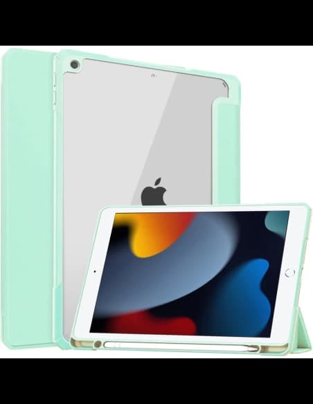 Bizon Case Tab Clear Matt Apple iPad 9/8/7 10.2 2021/2020/2019 mint