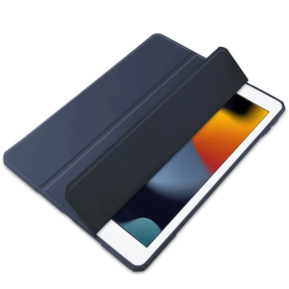 Bizon Case Tab Clear Matt Apple iPad 9/8/7 10.2 2021/2020/2019 albastru marin - 4