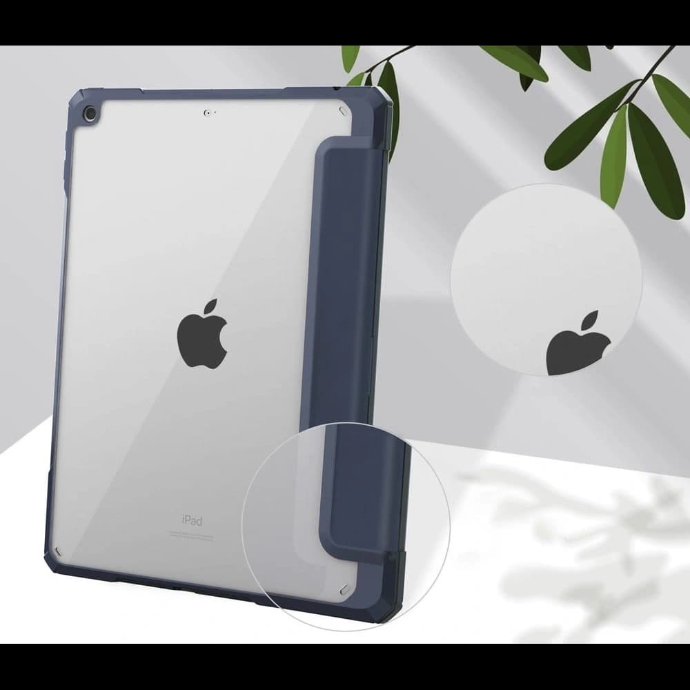 Bizon Case Tab Clear Matt Apple iPad 9/8/7 10.2 2021/2020/2019 albastru marin - 7