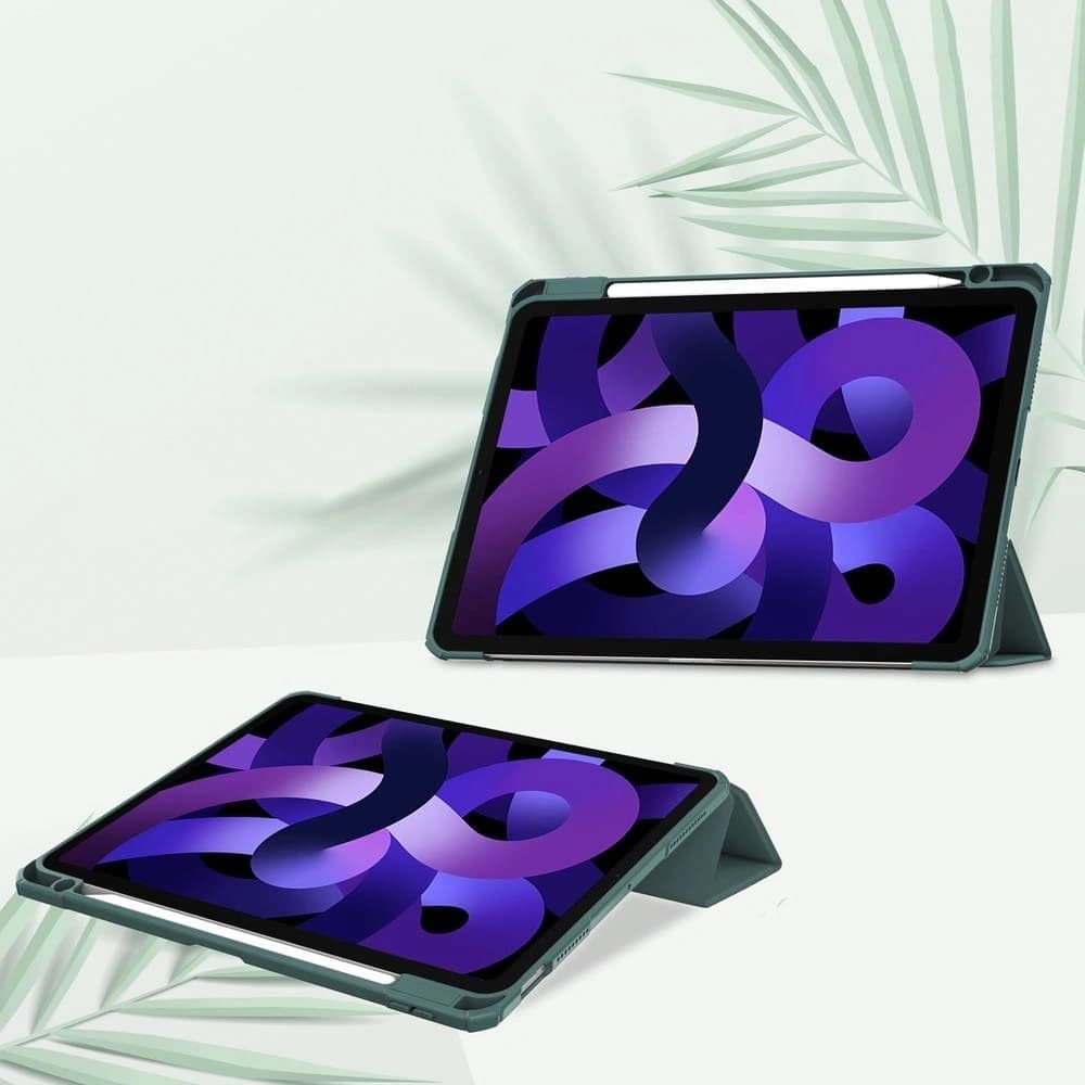 Bizon Case Tab Clear Matt Apple iPad Air 6 / Air 5 / Air 4 / iPad Pro 11 2018 dark green - 2