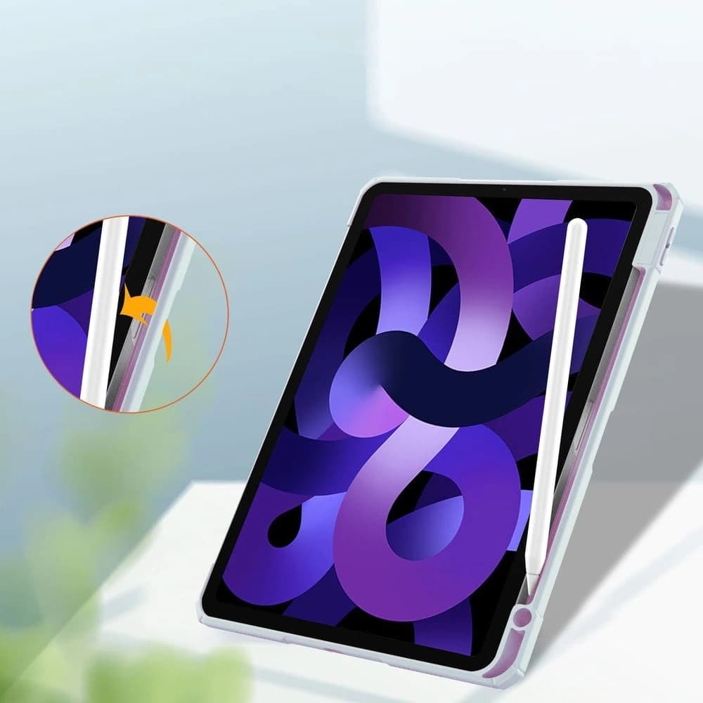 Etui Bizon Case Tab Clear Matt do Apple iPad Air 6 / Air 5 / Air 4 / iPad Pro 11 2018 błękitne - 5