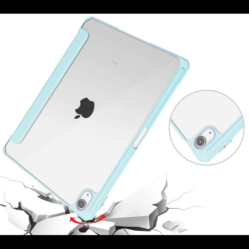 Etui Bizon Case Tab Clear Matt do Apple iPad Air 6 / Air 5 / Air 4 / iPad Pro 11 2018 błękitne - 6
