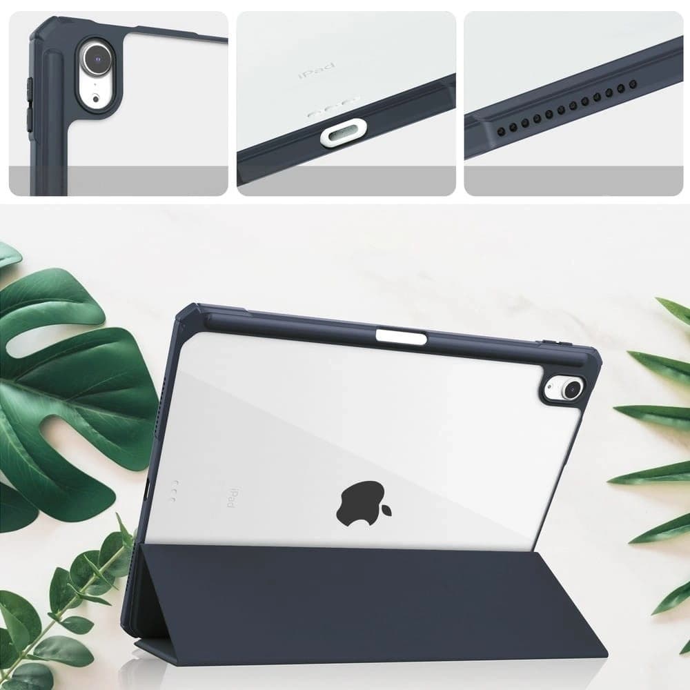 Bizon Case Tab Clear Matt Apple iPad Air 6 / Air 5 / Air 4 / iPad Pro 11 2018 sötétkék - 3
