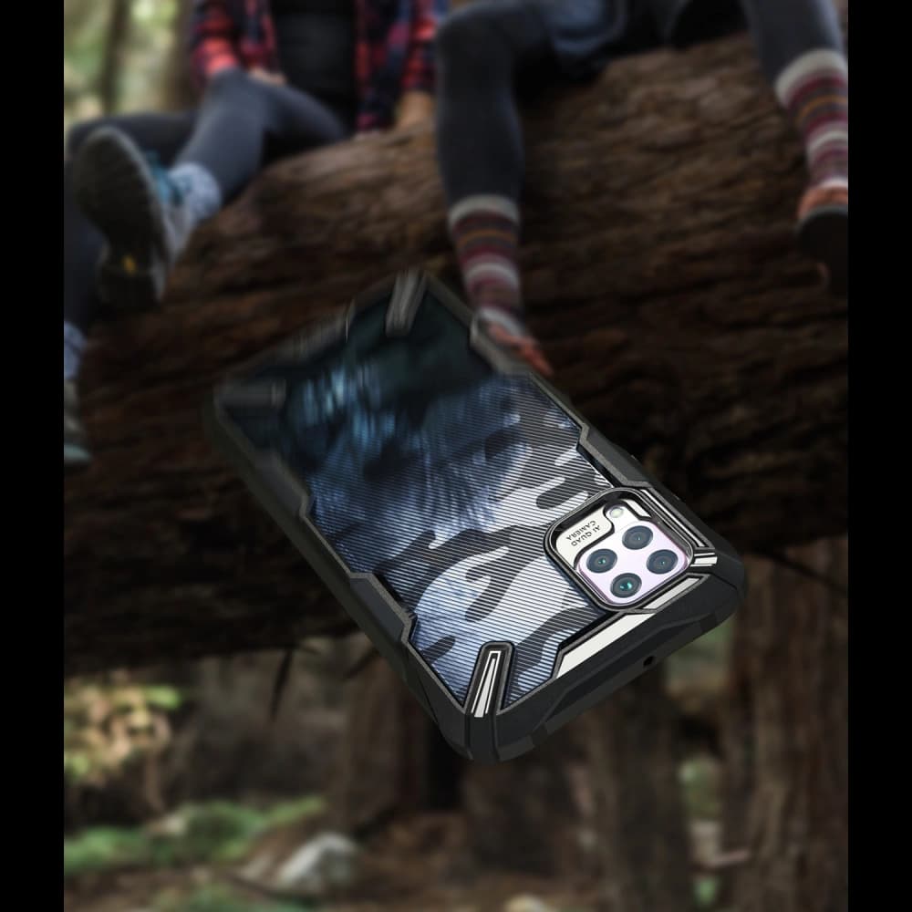 Ringke Fusion-X Huawei P40 Pro Camo (Moro) Black - 20