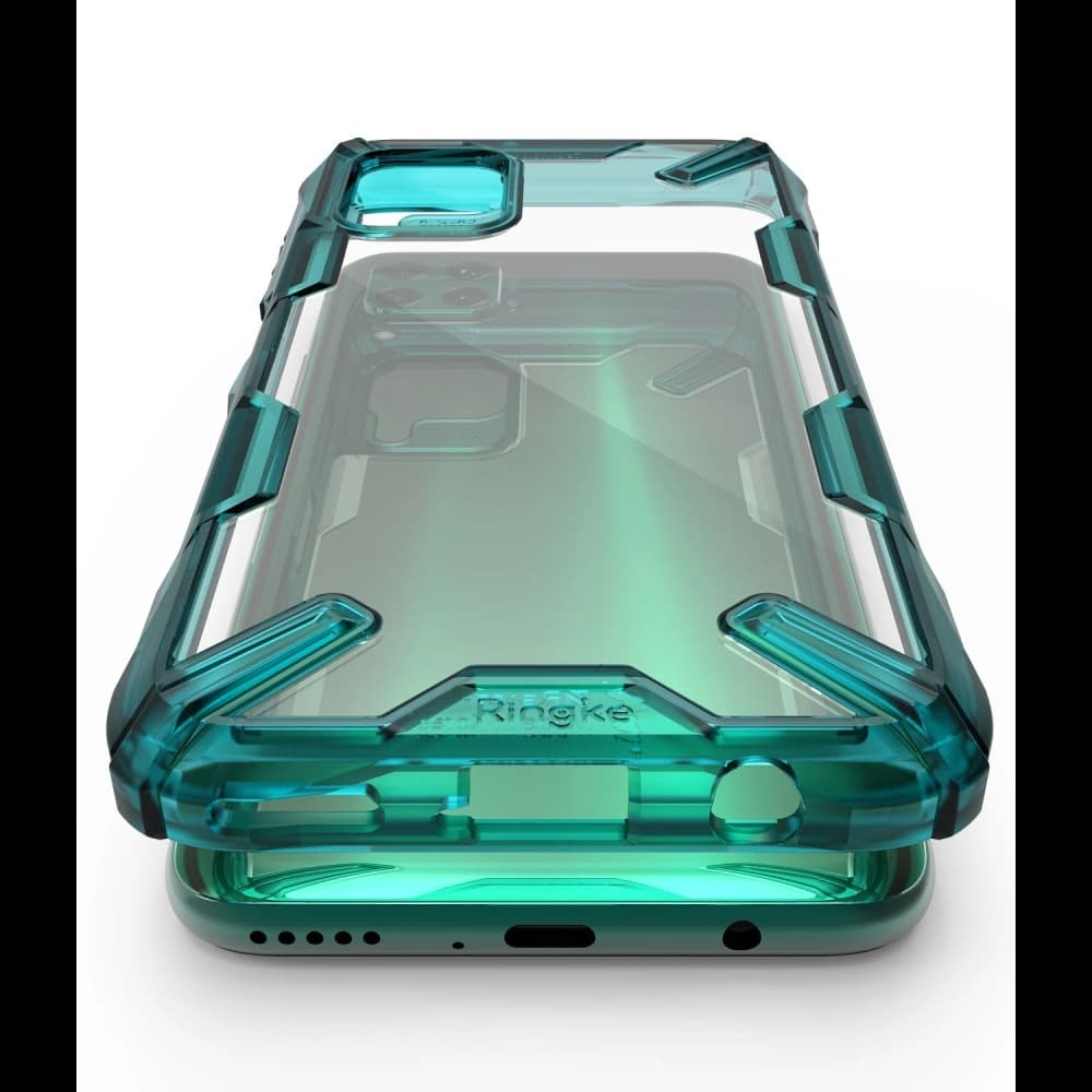 Etui Ringke Fusion-X Huawei P40 Pro Tyrkysově zelená - 11