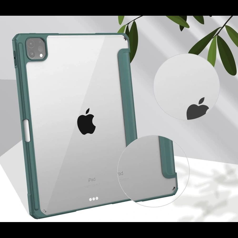 Bizon Case Tab Clear Matt Apple iPad Pro 11 2022/2021/2020/2018 verde închis - 7