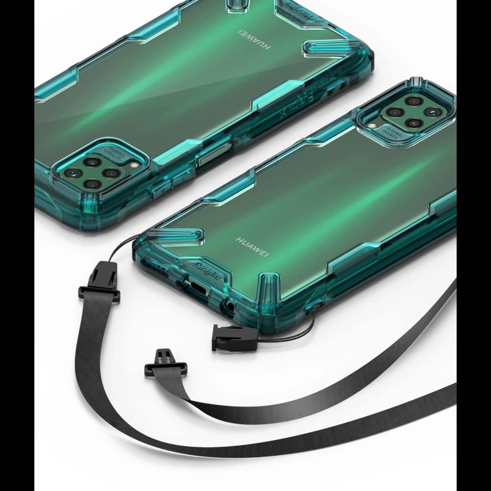 Etui Ringke Fusion-X Huawei P40 Pro Tyrkysově zelená - 14