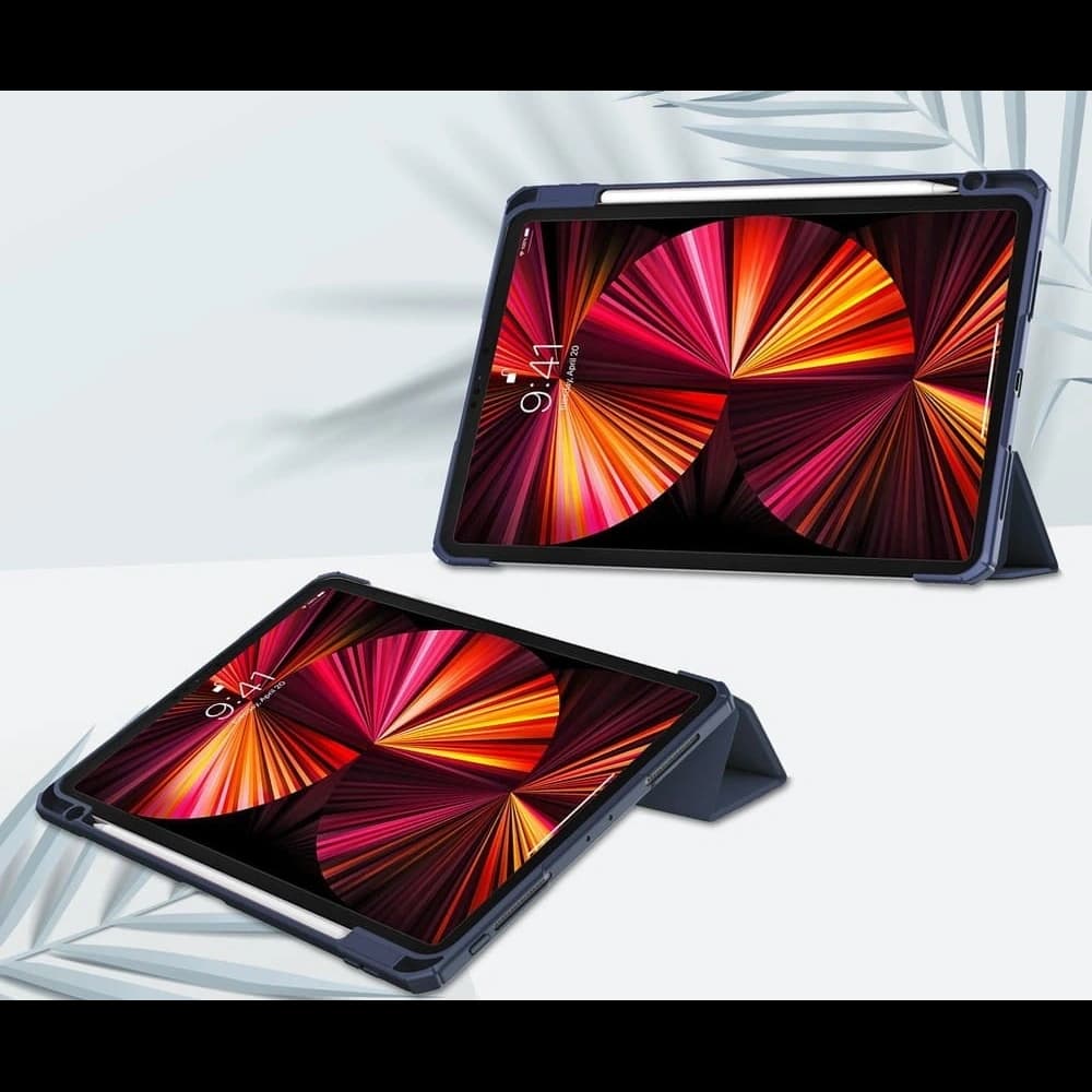 Bizon Case Tab Clear Matt Apple iPad Pro 11 2022/2021/2020/2018 tengerészkék - 2